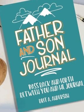 Father and Son Journal - Teal Cover
